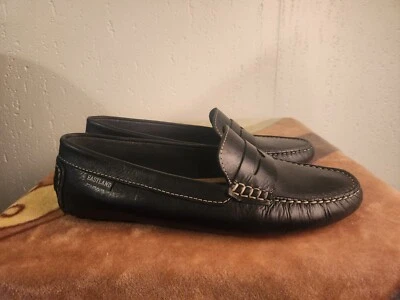 Женские мокасины для вождения Eastland Patricia размер 9,5 черные кожаные No25 - Изображение 1 из 4