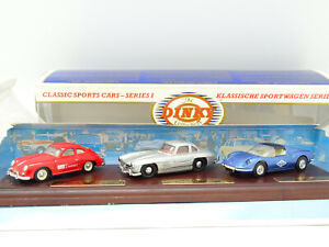 DINKY Matchbox 1/43 - Boxset Classic SPORTS Cars - Porsche - Mercedes - Ferrari