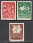 1958 PRC CHINA stamps C53 Mi 392-94 CV$38 (22-small thin) MH COMB.SHIPPING