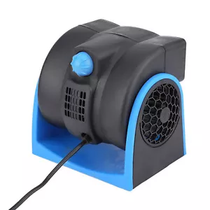 Auto Car Vehicle 12V Electric Fan Mini Adjustable Speed Silent Air Fan US - Picture 1 of 11
