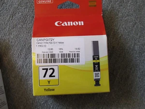 1 cartuccia d'inchiostro Canon Pixma PGI-72Y - Foto 1 di 1