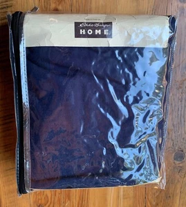New Eddie Bauer Twin Featherbed Cover 100% Cotton Flannel Protector PORTUGAL - Picture 1 of 6