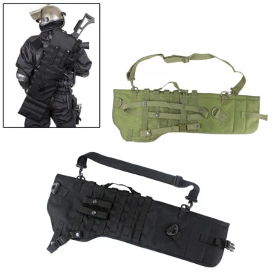 Tactical Shotgun Rifle Scabbard Holster Molle Rifle Sling Case Bag for Hunting - Image 1 of 4