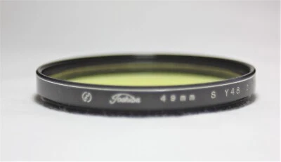 [Excellent+] Toshiba S Y48・2 (Y2)  Contrast Filter For 49mm From Japan #A101005 - Image 1 of 4