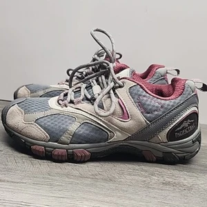 Pacific Trail Lawson Women's Hiking Shoes Size 8.5 Brown Gray and Pink - Picture 1 of 13