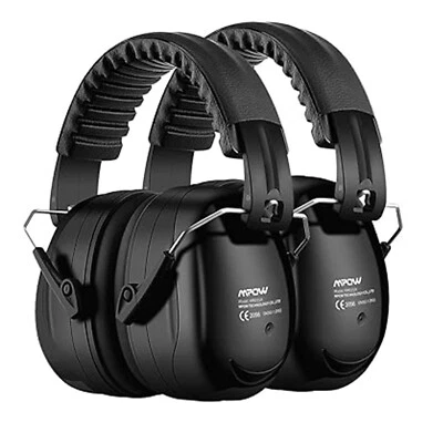MPOW 2STK Gehörschutz Kopfhörer Hörschutz Lärmschutz Kapselgehörschutz Ohrschutz 34dB