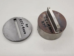 Wilson Tool W.T. .425 X 4.000 Rectangle Punch Body and Stripper Plate Free Ship! - Picture 1 of 7