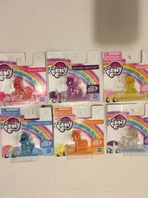 SET OF 6 MY LITTLE PONY  - Image 1 of 2