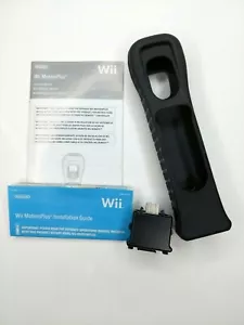 Adaptador Nintendo Wii Motion Plus Negro RVL-026 y Funda RVL-027 OEM Original - Imagen 1 de 7