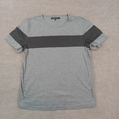 Kenneth Cole Camiseta Para Hombre Gris Mediano Manga Corta Cuello Redondo Informal Ligera Foto 1 de 4