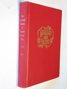 Biographical Record Carroll Ohio OH 1891 reprint genealogy history Carrollton - Bild 1 von 5