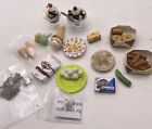 Dollhouse Miniatures Kitchen Food Items Ice Cream Donuts Pizza