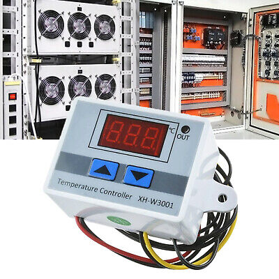 XH-W3001 LED Digital Temperature Controller Thermostat Switch 110V-220V/12V/24V • 8.35£