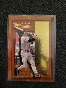 2001 Fleer Triple Crown Crowning Achievements #8 Mike Piazza New York Mets 