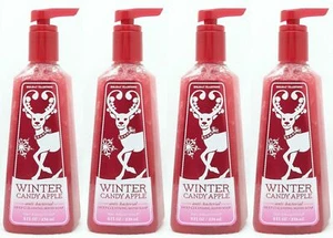 4 Bath & Body Works WINTER CANDY APPLE antibakterielle Tiefenreinigende Handseife - Bild 1 von 1