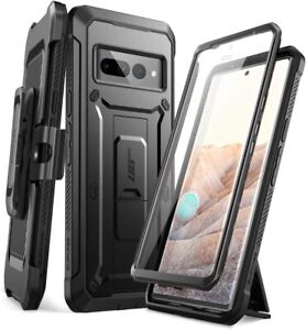 SUPCASE for Google Pixel 7Pro, Built-in Screen Full-Body Case Rugged Stand Cover