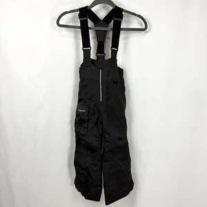 Obermeyer Toddler Boys Kids Sz 4 Slate Grey Insulated Snow Bib Overalls Pants - Picture 1 of 12