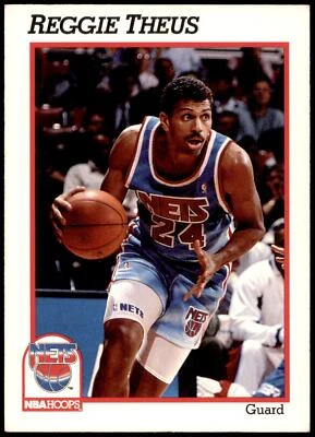 Reggie Theus #138 1991-92 Hoops - Image 1 of 2