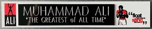 MUHAMMAD ALI NAME PLATE - Picture 1 of 1