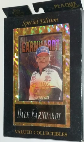 DALE EARNHARDT RACE TIGER SHARKS SPECIAL EDITION SMALL SOUVENIR WALL PLAQUE USA Cover