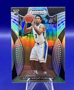 2019-20 Panini Prizm DP JUSTIN WRIGHT-FOREMAN Rookie RC Silver Prizm #55 Hofstra - Picture 1 of 2
