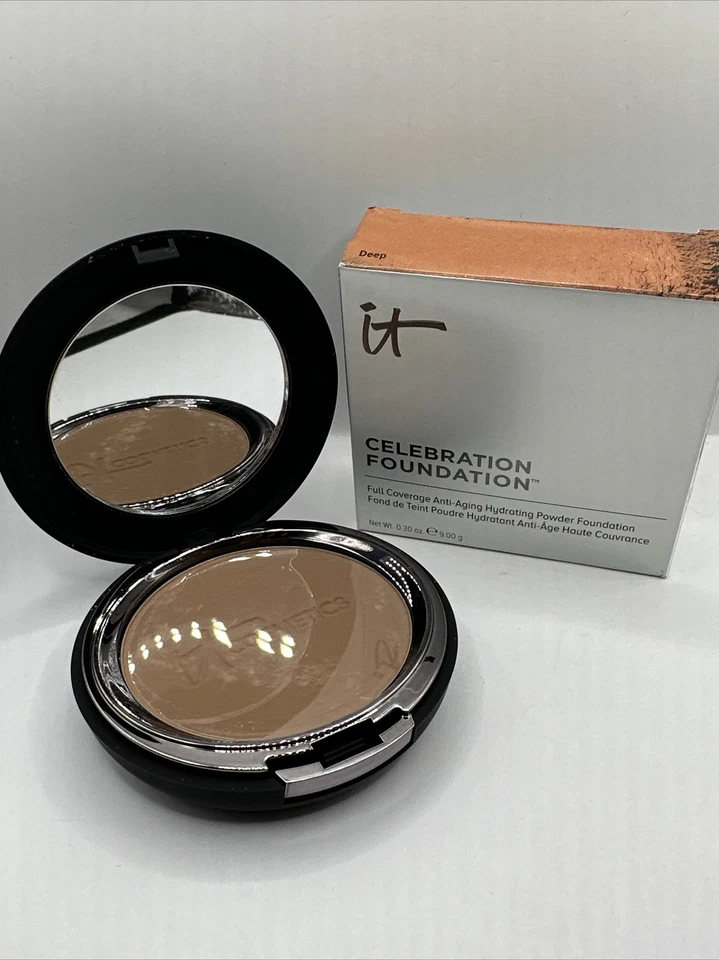NEW It Cosmetics Celebration Foundation DEEP Full size 0.30oz Full Coverage - Image 1 of 1