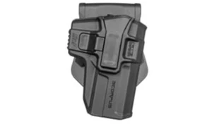 FAB Defense Model M24 Holsterfor Glock 9mm ,Belt, Right Hand, Black, SC-24BG9B - Picture 1 of 3