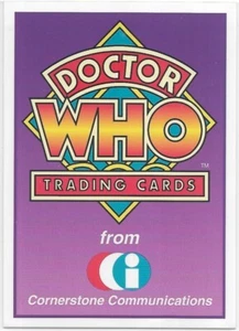 DOCTOR WHO Cornerstone Communications 3x Promo Trading Cards - Picture 1 of 6