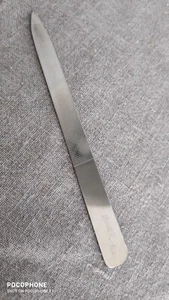 Original Edelstahl Nagelfeile, Special Triple Gut - 1970er Jahre Made in Germany - Bild 1 von 3