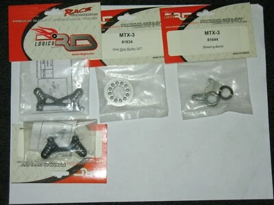 Mugen MTX3 Delantero Trasero 4mm Torre Grafito Aluminio Servo Ahorrador, Lote de Piezas Polea Foto 1 de 4