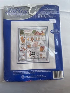 j&P Cappotti Kit Punto Croce Contati 'Old McDonald's Farm' - Foto 1 di 3