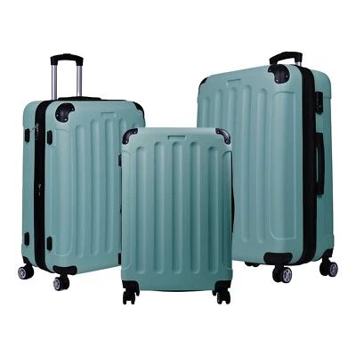 3tlg. Hartschalen Kofferset,Teleskopgriff, Erweiterungsfunktion TSA- Schloss - Bild 1 von 3