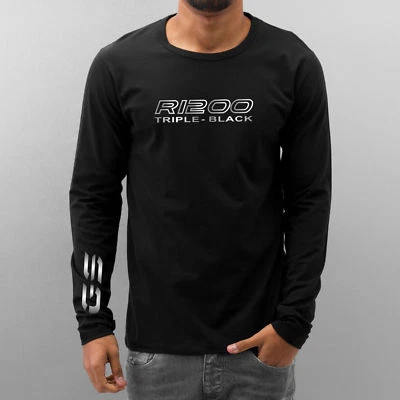 Langarm T-Shirt für BMW R1200GS Fans Triple Black  Adventure R 1200 GS Gr: M-3XL - Bild 1 von 2