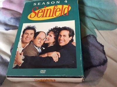 Seinfeld Season 4 DVD Reg 1 USA 4 Discs. The Best Season. 13 Hours Of DVD Extras - Image 1 of 3