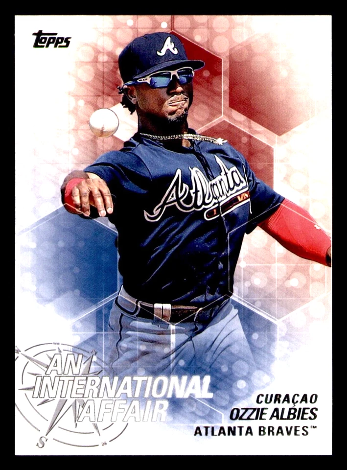 2018 Topps Update Ozzie Albies An International Affair #IA-12 - Atlanta Braves - Image 1 of 1