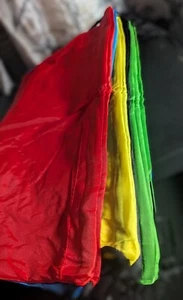 Lotto di 5 borse sportive o scolastiche con coulisse in nylon - 5 colori - Foto 1 di 8