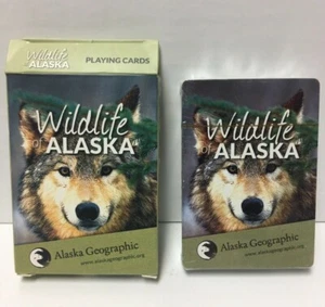 Alaska Geographic Wildlife of Alaska Playing Cards Sealed! NEW!   - Picture 1 of 6