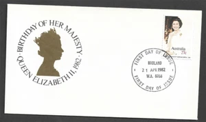 AUSTRALIA - 1982 The 56th Anniv. of the Birth of Queen Elizabeth II  - F.D.COVER - Bild 1 von 1