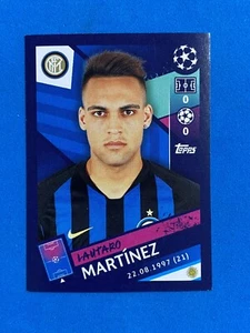 Topps Champions League 2018-19 2019 n.306 Lautaro Martinez (Inter) - Foto 1 di 1