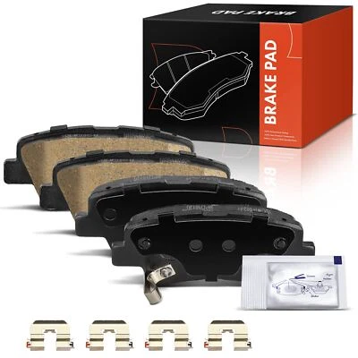 Pastillas de freno traseras para Hyundai Accent 2018-2022 Elantra Kia Niro Rondo Soul izquierda y derecha Foto 1 de 4