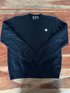 Original Versace 19V69 Strickpullover Wolle Schwarz Gr. M Herren - Bild 1 von 9