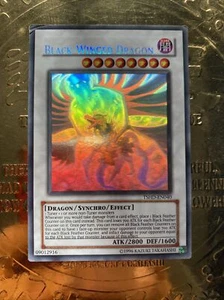 Black Winged Dragon Ghost Rare Tshd-en040 (Misprint) - Picture 1 of 10