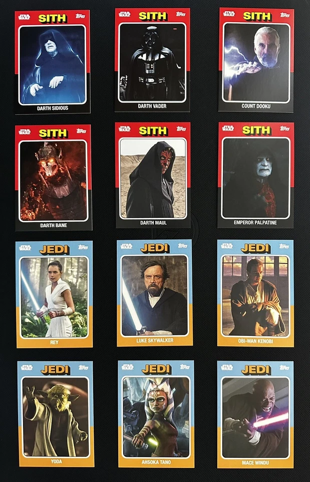 2024 Topps Throwback Thursday Star Wars TBT 1975 Baseball Sets 13 14 15 16 VADER - Image 1 of 1