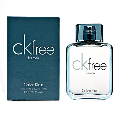 Calvin Klein CK Free For Men 50ml Eau De Toilette EDT Spray For Him