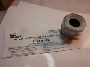 Hubbell Killark ZS414-EX Cable Gland Z Series 1-1/4" NPT 1.125 - 1.250 Cable Dia - Picture 1 of 5