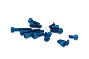 EVOTECH KIT VITI MOTORE ENGINE BOLTS KIT MV AGUSTA BRUTALE 675 BLU BLUE - Picture 1 of 1
