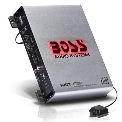 BOSS AUDIO SYSTEMS R1100M-S amplificatore monofonico controllo remoto mono - Immagine 1 di 4