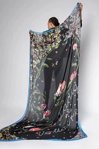 ZADIG & VOLTAIRE Maxy Skull bufanda ligera extra grande. - Imagen 1 de 19