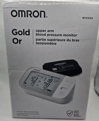Monitor de presión arterial OMRON Gold Upper Arm BP5350 - Caja abierta completa Foto 1 de 4