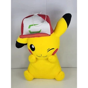 Pikachu Wearing Hat Pokemon 8" Plush Banpresto - Picture 1 of 3